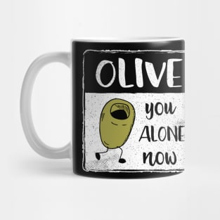 Olive You Alone Fun Fruit Pun II Mug